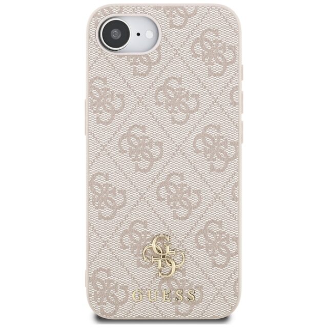 Case Guess 4G Small 4G and Classic MagSafe for iPhone 16e pink - imagine 3