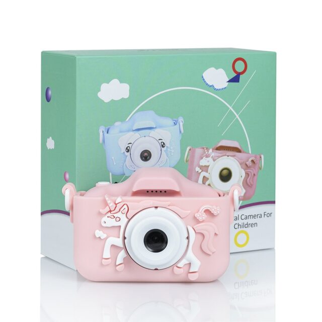Extralink Kids Camera H29 Single Pink | Digital Camera | 1080P 30fps, 2.0" display - imagine 6