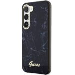 Guess GUHCS23SPCUMAK S23 S911 black hardcase Marble - imagine 2