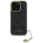 Guess GUHCP16LGF4GGR iPhone 16 Pro 6.3" black hardcase 4G Charms Collection - imagine 3