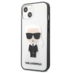 Karl Lagerfeld KLHCP13MHIKCK iPhone 13 / 14 / 15 6,1" transparent Ikonik Karl - imagine 2