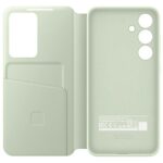 Samsung EF-ZS926CGEGWW S24+ S926 light green Smart View Wallet Case - imagine 5