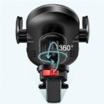 USAMS Inductive Holder US-CD132 15W Automatic for Ventilation Grille black CD132ZJ01 - imagine 6