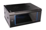 Extralink 4U 600x450 Black | Rackmount cabinet | wall mounted - imagine 10