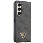 Guess GUHCZFD5P4TDPK F946 Z Fold5 black hardcase Leather 4G Diamond Triangle - imagine 5