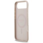 Case Guess 4G Circle Classic Logo        MagSafe for iPhone Air pink - imagine 7