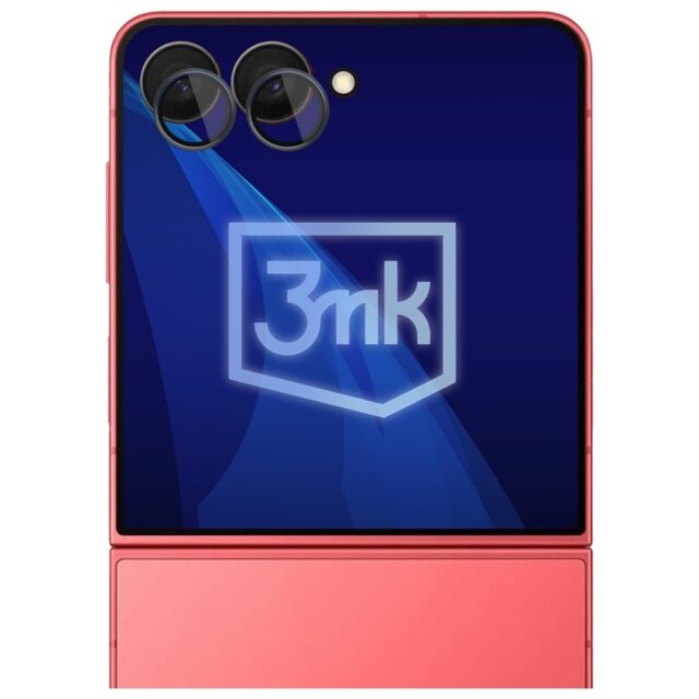 Camera Lens Protector 3MK Lens Protection Pro for Samsung Galaxy Z Flip7 black 1pc - imagine 2