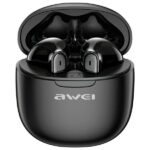 AWEI Bluetooth 5.3 T68 ENCTWS headphones + docking station black