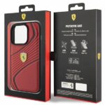 Ferrari FEHCP15LPTWR iPhone 15 Pro 6.1" red hardcase Twist Metal Logo - imagine 8