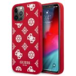 Guess GUHCP12MLSPEWRE iPhone 12/12 Pro 6,1" red hard case Peony Collection