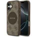 Case Guess 4G Circle Classic Logo        MagSafe for iPhone 17  brown