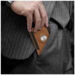 Portfel MajesticLine RFID z miejscem na   lokalizator brązowy - imagine 4