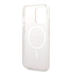 Guess Set GUBPP13LH4EACSP Case+ Charger iPhone 13 Pro pink hard case 4G Print MagSafe - imagine 7