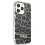 Guess GUHCP13LHSLEOK iPhone 13 Pro / 13 6,1" grey hardcase Leopard - imagine 4