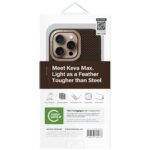 Case UNIQ Keva Max for iPhone 16 Pro Magclick Charging Camera Stand brown - imagine 9