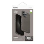 UNIQ Lyden iPhone 16 Pro Max 6.9" Magclick Charging case gray/flint gray - imagine 6