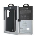 Mercedes MEHMZFD623RBGVK Z Fold6 F956 czarny/black Leather Wood Imitation MagSafe - imagine 7