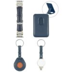 4-in-1 accessory set 4smarts Style MagSafe wallet, charger for Apple Watch, strap for Apple Watch, c