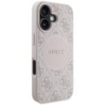 Case Guess 4G Circle Classic Logo MagSafe for iPhone 16 pink - imagine 4