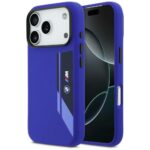 Case BMW M Silicon Vertical Logo MagSafe for iPhone 17 Pro navy