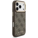 Case Guess 4G with wallet Magsafe for iPhone 17 Pro brown - imagine 4