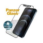 PanzerGlass E2E Microfracture iPhone 12Pro Max 6,7" CamSlider Swarovsky Case Friendly AntiBacterial czarny/black - imagine 2