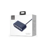 USAMS Adapter HUB 4xUSB 2.0 niebieski/blue SJ238FX02 (US-SJ238) - imagine 3