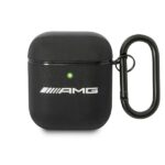 AMG AMA2SLWK AirPods cover black Leather