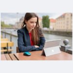 Verbatim Go Nano Wireless Mouse 1600 dpi blue 49044 - imagine 4