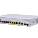 Cisco CBS250-8PP-E-2G | Switch | 8x RJ45 1000Mb/s PoE, 2x RJ45/SFP Combo, 45W