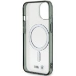 BMW BMHMP15SHCRS iPhone 15 / 14 / 13 6.1" transparent hardcase Silver Ring MagSafe - imagine 7