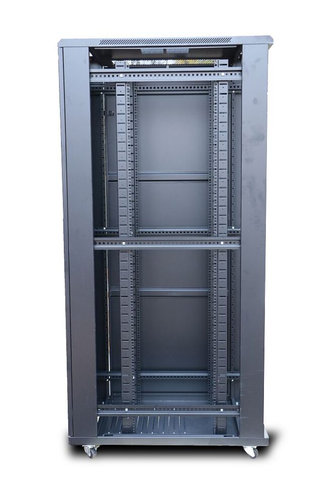 Extralink 42U 800x1000 Black | Rackmount cabinet | standing - imagine 3