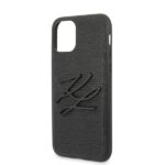 Karl Lagerfeld KLHCN61TJKBK iPhone 11 6,1" / Xr hardcase black Lizard - imagine 5