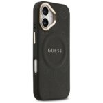 Case Guess Peony Hot Stamp MagSafe for iPhone 17 black - imagine 4