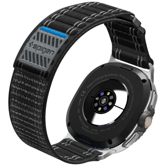 Spigen WBFO Band for Samsung Galaxy Watch 8 / Classic (40/44/46mm) black - imagine 8