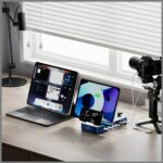 Charging station 4smarts Team 100W with cable set navy blue - imagine 9