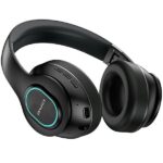 AWEI A100BL Bluetooth On-Ear Headphones Black