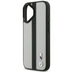 Case BMW M Perforated Stripe Logo MagSafe for iPhone 17 gray - imagine 6