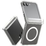 Case Araree Duple 360 M MagSafe Qi2 for Samsung Galaxy Z Flip7 transparent