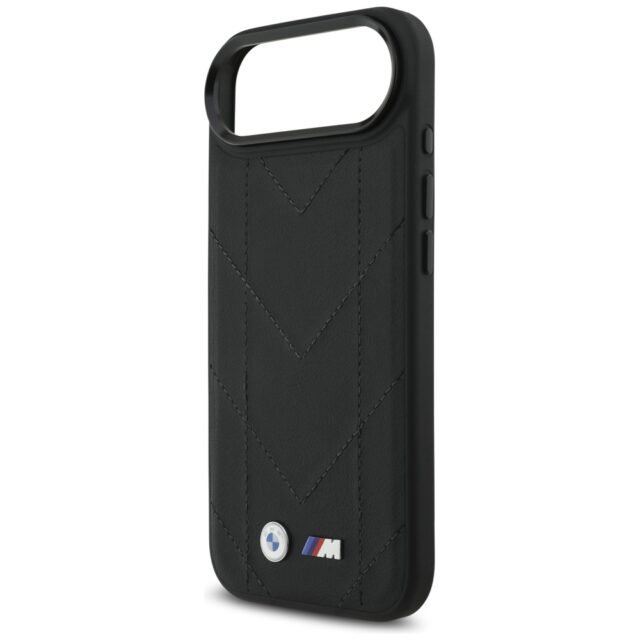Case BMW M Quilted Logo MagSafe for  iPhone 17 Air black - imagine 6