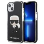 Karl Lagerfeld KLHCP13MTPEIKK iPhone 13 / 14 / 15 6,1" hardcase black Iconik Karl