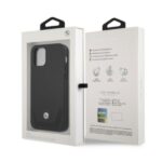 BMW BMHCP12LRSWPK iPhone 12 Pro Max 6,7" black hardcase Leather Perforate - imagine 8
