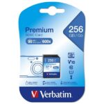 Verbatim Premium U1 Card SDXC 256GB V10 black 44026 - imagine 5