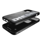 Diesel Moulded Case Bleached DenimiPhone 12/12 Pro szaro-biały/grey-white 44297 - imagine 6