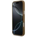 Guess Triangle Logo MagSafe case for iPhone 17 Pro brown - imagine 5