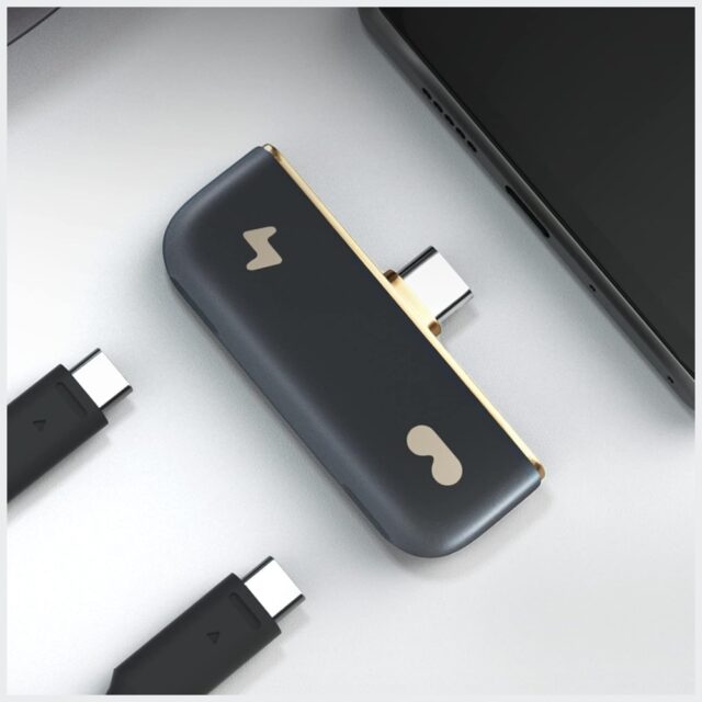 Adapter Rokid HUB USB-C na 2xUSB-C black - imagine 2