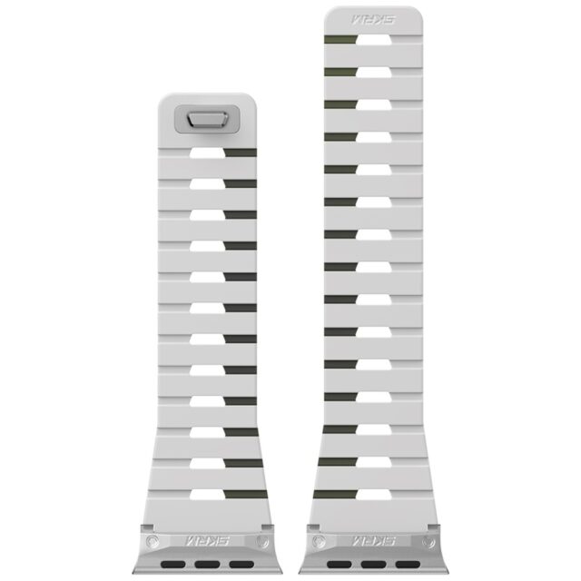 Strap Skinarma Gemini for Apple Watch     49/46/45/44 mm chalk - imagine 3