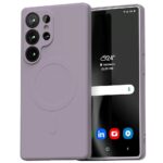 Mercury MagSafe Semi-Silicone Sam S25    Ultra S938 lilac purple