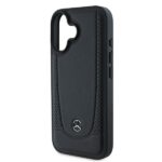 Mercedes MEHCP16SARMBK iPhone 16 6.1" czarny/black hardcase Leather Urban - imagine 6