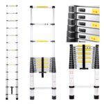 EXTRALINK DRABINA TELESKOPOWA LAD38ST 3,8 M - imagine 2